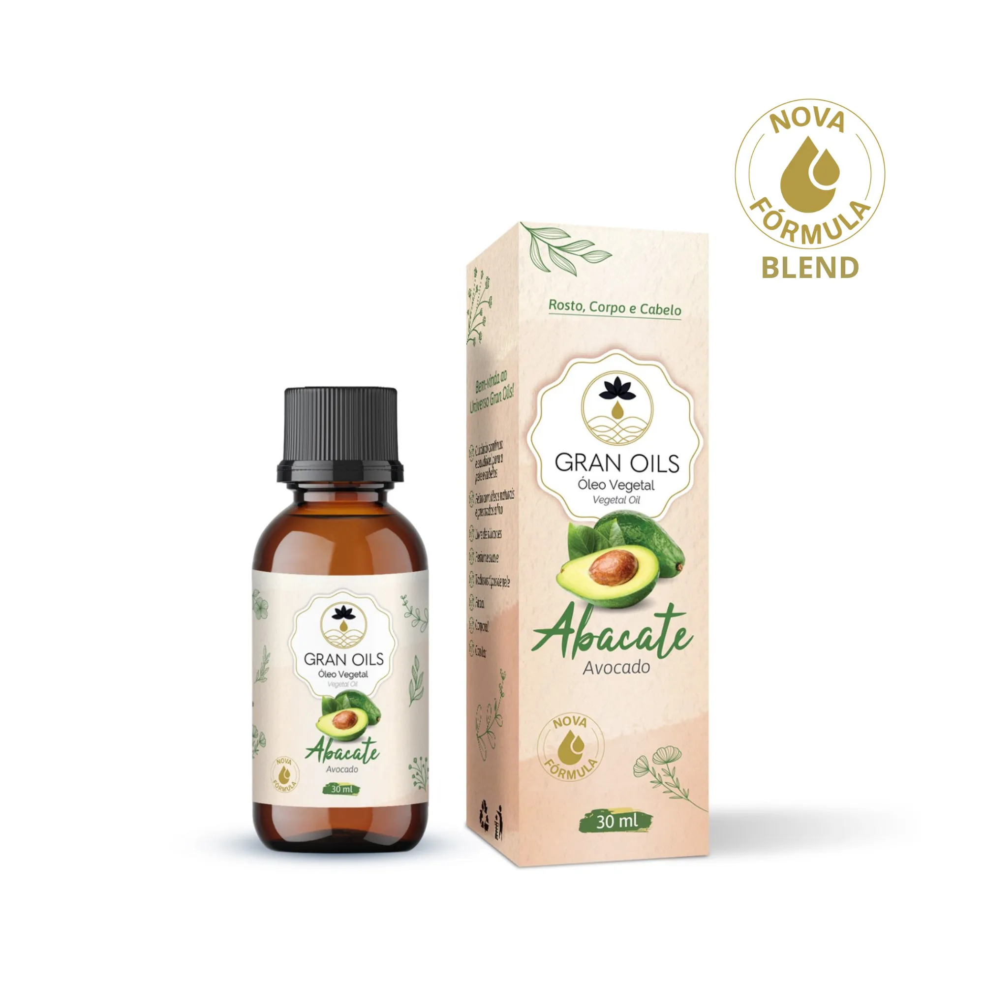 Óleo de Abacate 30 ml