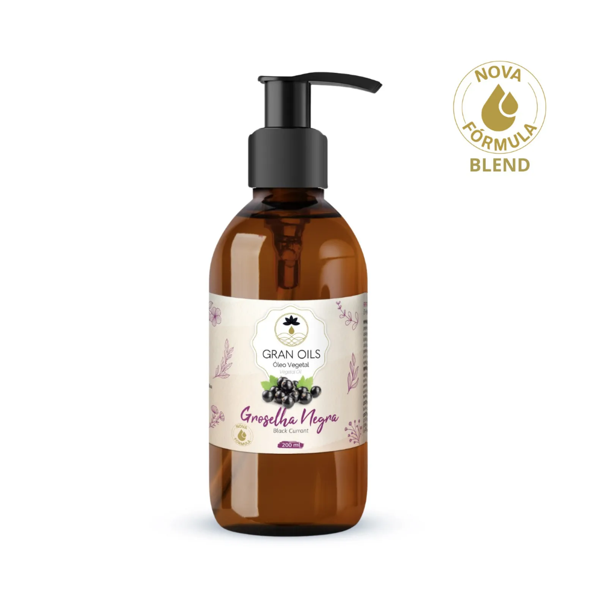 Óleo de Groselha Negra 200 ml