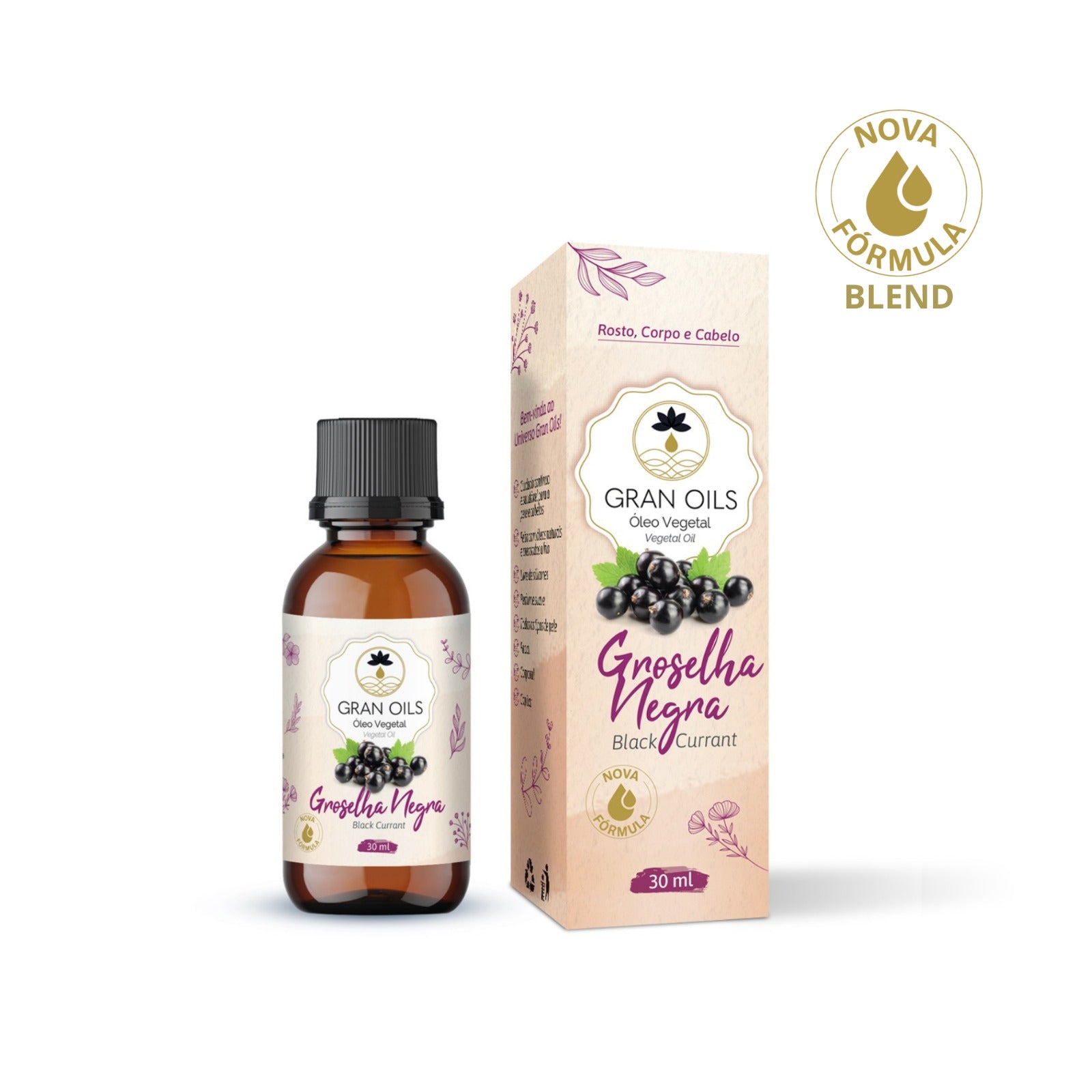 Óleo de Groselha Negra 30 ml