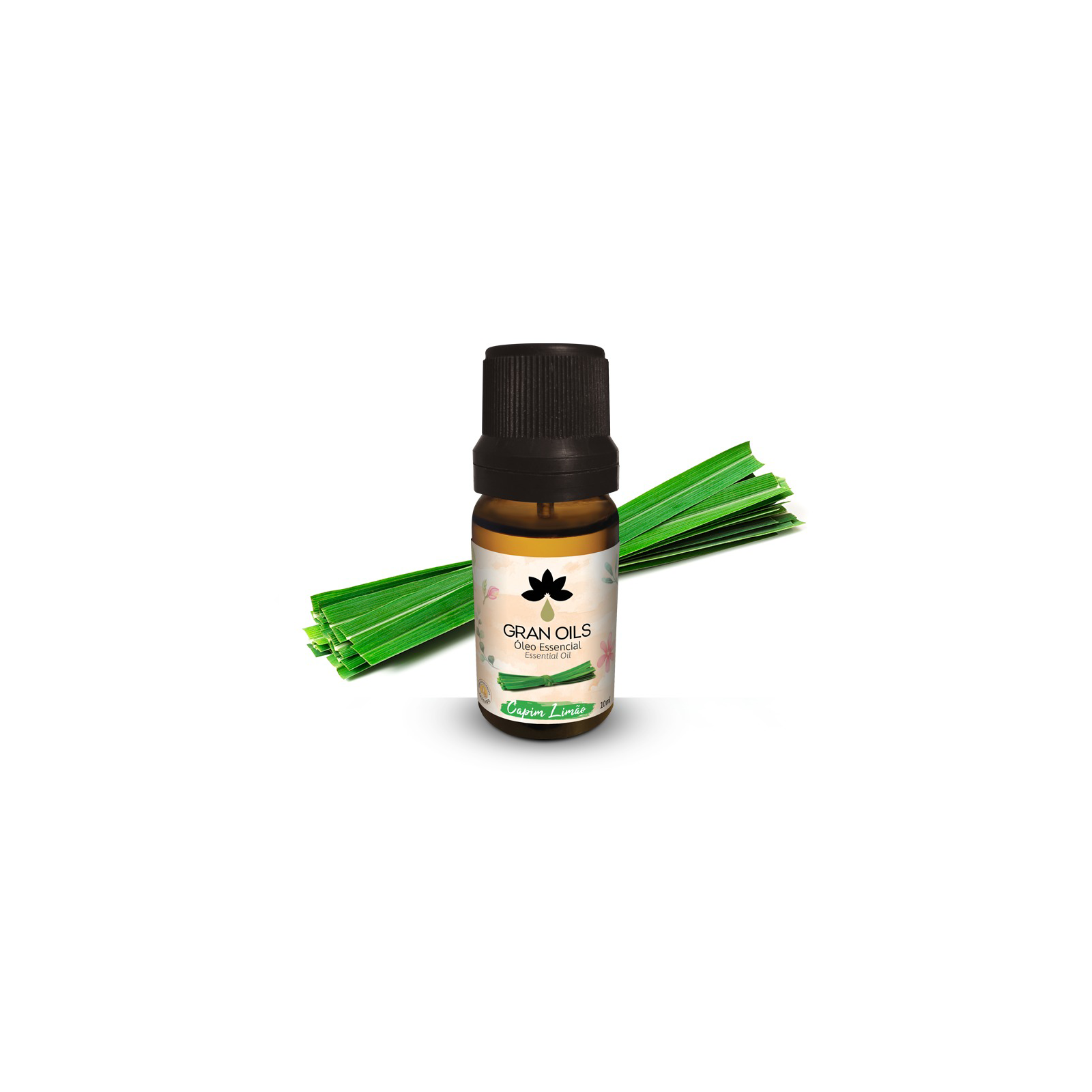 Óleo Essencial de Capim Limão (Lemongrass) 10 ml