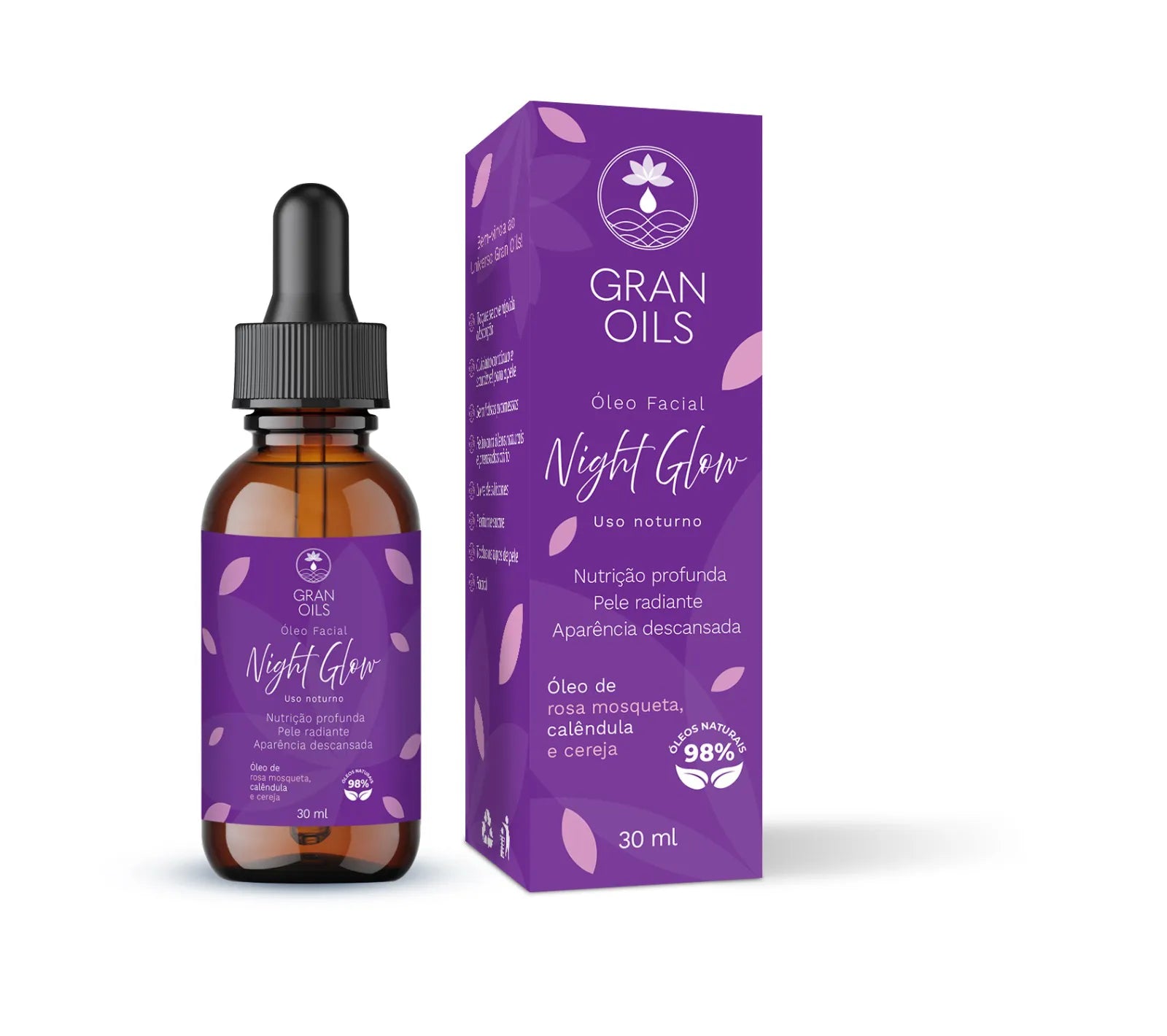 Óleo Facial Night Glow 30ml